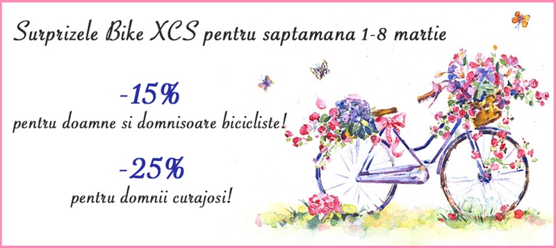 Surprizele Bike XCS pentru saptamana 1-8 martie