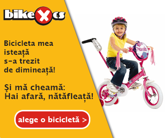 (P) Reduceri la toate bicicletele pentru copii in magazinele BIKE XCS