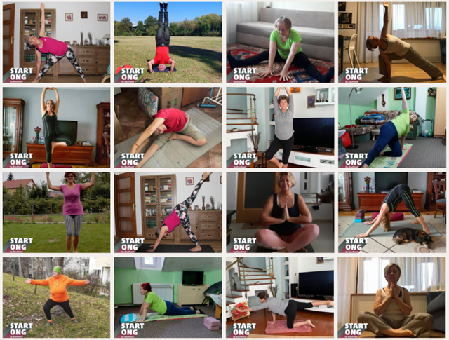 Proiectul Go Yoga 55+ a ajutat 320 de persoane cu varsta cuprinsa intre 55 si 76 de ani sa devina mai activi si sa isi insuseasca un stil de viata sanatos
